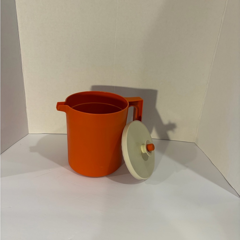 Tupperware Orange Pitcher - Picture 2 of 2